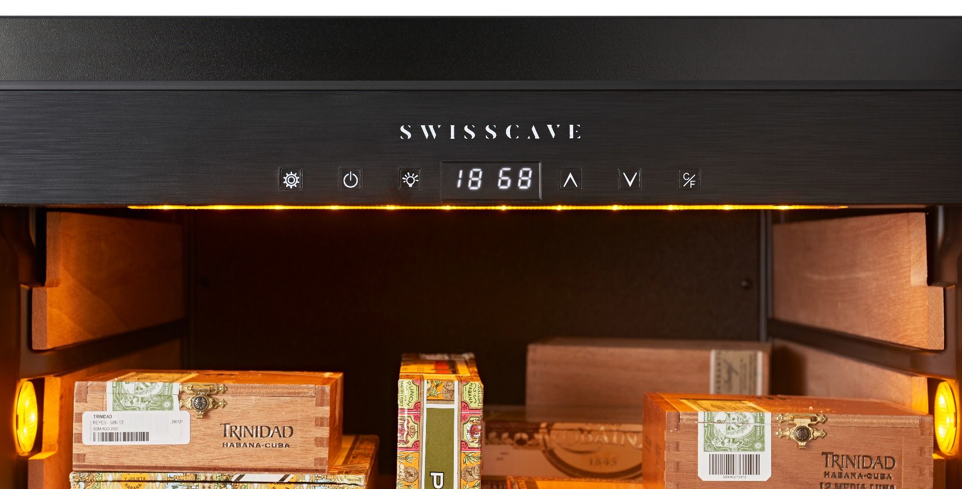 Humidor CLB-160 | 900 Zigarren | 82cm (H) | mit Luftfeuchtigkeitsmodul
