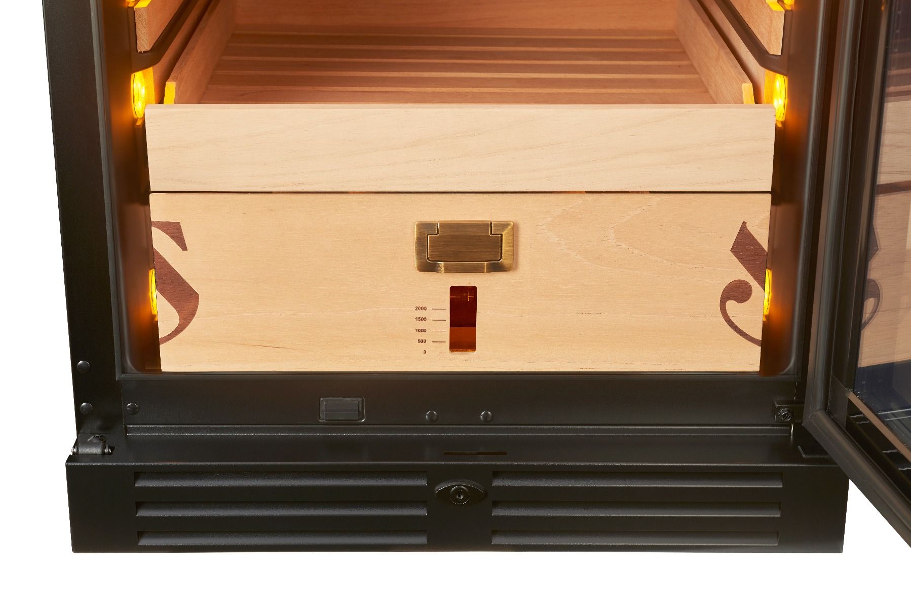 Humidor CLB-160 | 900 Zigarren | 82cm (H) | mit Luftfeuchtigkeitsmodul