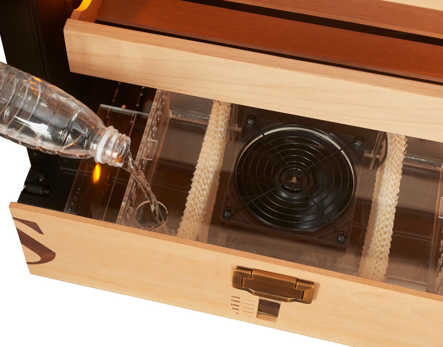 Humidor CLB-160 | 900 Zigarren | 82cm (H) | mit Luftfeuchtigkeitsmodul