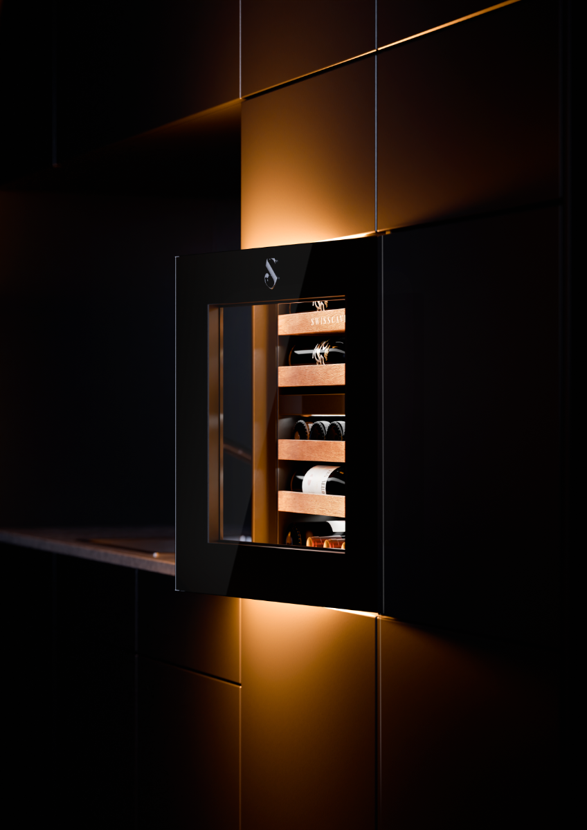 SWISSCAVE WIB-60DFT LUXURY KITCHEN EDITION im Küchenumfeld