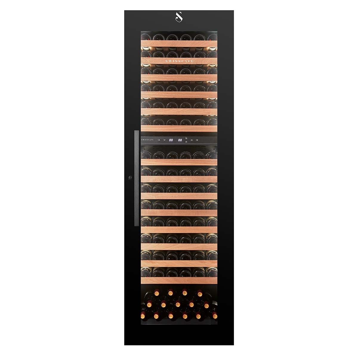 DEMO -25 % |  ARMOIRE À VIN 2 ZONES WLI-460DF | 178 cm | 94 bouteilles
