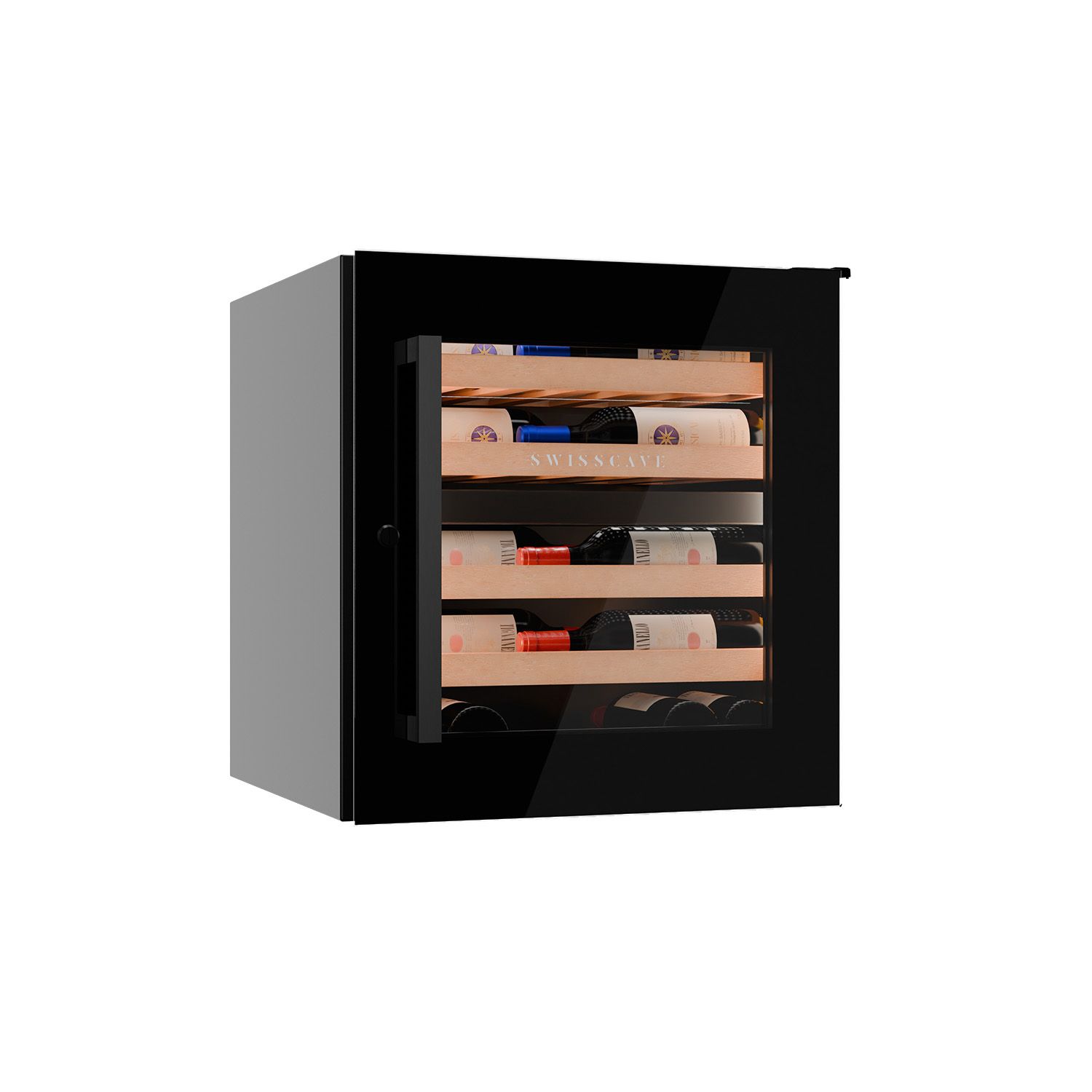 WIB-60DF-CLASS 2-Zonen Weinkühlschrank | 60 cm | 26 Flaschen | Einbau Classic