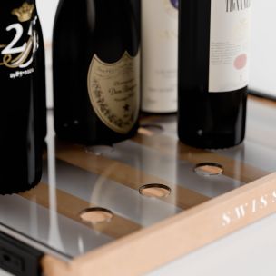 SWISSCAVE Glass Shelf in wine cooler