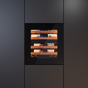 SWISSCAVE LUXURY KITCHEN EDITION WIB-60DFT eingebaut in moderner K&uuml;che