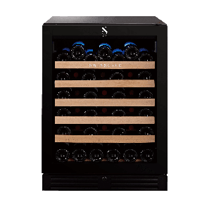 SWISSCAVE CLASSIC EDITION WLB-155F Weinlagerschrank &ndash; Frontansicht mit Glast&uuml;r