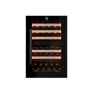 WIB-88DF-CLASS 2-Zonen Weink&uuml;hlschrank | 88 cm | 45 Flaschen | Einbau Classic