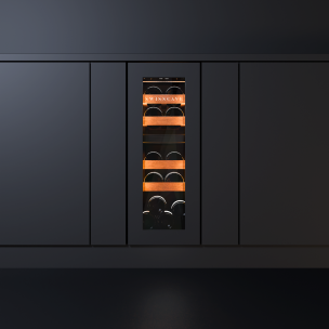 SWISSCAVE LUXURY KITCHEN EDITION WUB-30DFP eingebaut in moderner K&uuml;che