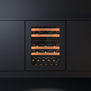 SWISSCAVE LUXURY KITCHEN EDITION WUB-60DFP eingebaut in moderner K&uuml;che