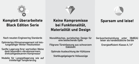 Warum SWISSCAVE Weinkühlschranke?